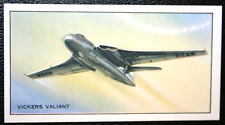 VICKERS VALIANT   Royal Air Force V Bomber  Vintage 1953 Card  CD21M picture