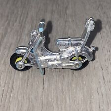 Vintage Silver Plastic Toy Scooter - Vespa Lambretta - Hong Kong  picture