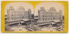 CHICAGO SV - Michigan Railroad Depot - 1860s RARE picture