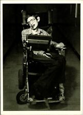 Postcard Stephen Hawking Pasadena CA c.1992 Portrait picture