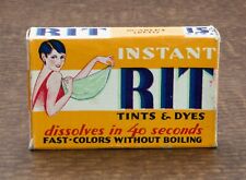 Lot 6 Vintage RIT Instant Dye Original Box Boxed picture