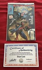 Amazing Spider-Man #8 J Scott Campbell Color Variant Signed by Stan Lee with COA picture