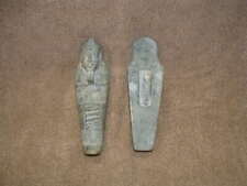 RARE EGYPTIAN USHABTI STONE COFFIN MUMMY BURIAL SARCOPHOGUS WITH MUMMY INSIDE picture