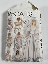 Vintage McCall’s Sewing Pattern 9452 Miss Wedding Dress Bridal Bridesmaid #339 picture