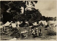 SCOUTS NETHERLANDS JAMBOREE SPECIAL CANCELLATION 1937, Vintage Postcard (b54400) picture