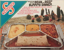 1985 SWANSON TV MEXICAN STYLE BURRITO FROZEN DINNER Metal Magnet 3x4 inches 8694 picture