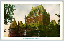 Frontenac Quebec End 3Nd Sniid Sha Sag Aav Chateau 9221 Chrome Vintage Postcard picture