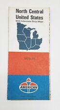 1973-74 North Central United States Road Map picture