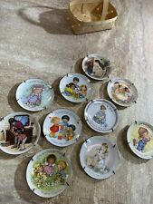 Set of 10 Mother's Day Mini Porcelain Plates picture