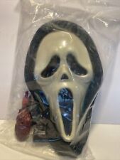 Scream Mask Bloody Bleeding Halloween Costume Ghost Face Heart Pumping Blood NIP picture