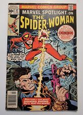 Spider-Woman Lot (17) 1-38* + Marvel Spotlight 32 1977 1st app & Solo #1 CGC 8.0 picture