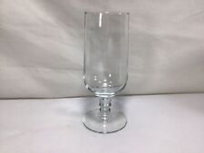 U95 Vintage Antique Classic Crystal Cut Circa Mid 1970's Blown Wine Goblet Glass picture