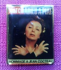 Paris Match French singer EDITH PIAF rare press pins picture