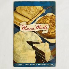Vintage 1939 Maca Yeast Northwestern Yeast Co Chicago Recipe Booklet Root Beer picture