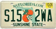 *BARGAIN BIN*  2006 Florida License Plate #S15 2WA picture