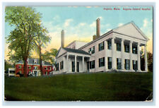 1911 Augusta General Hospital Augusta Maine ME Kittery Depot Maine ME Postcard picture
