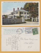 1924 - Home of Ralph Waldo Emerson, Essayists and Poet, picture
