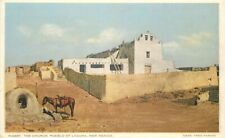 C-1910 New Mexico Church Pueblo Laguna Detroit Publishing Postcard 22-11144 picture
