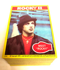 1979 Rocky II Complete Trading Card Set 1-99 from Topps picture