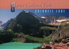 Grinnell Lake, Glacier National Park Montana, Mt. Gould, Turquoise MT - Postcard picture