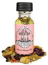 Moon Magic Oil Intuition Knowledge Power Lunar Spells Hoodoo Voodoo Wiccan Pagan picture