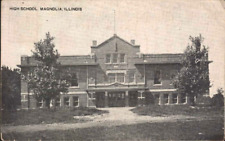 1915   MAGNOLIA    Illinois IL   High School   Sam Potter Photo  postcard picture