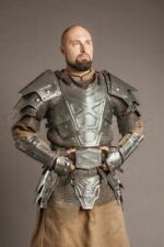 Medieval Armor Dwarven Steel Cuirass Armor Breastplate/Jacket Halloween Costume picture