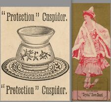 Brass Cuspidor Spittoon Protect of carpet floor Crystal Stove Board Trade Card picture
