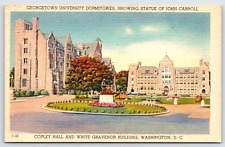 Original Vintage Antique Postcard Georgetown University Buildings Washington DC picture