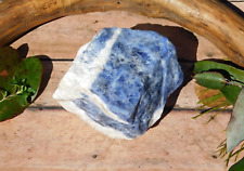 Sodalite Natural Rough Stone 370g Energy Healing Throat Chakra Calm Vibrations picture