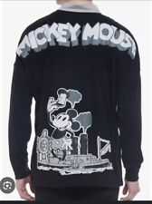 NWT Our Universe Disney100 Mickey Mouse Steamboat Willie Athletic Jersey SZ Med picture