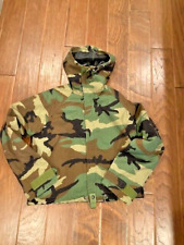 US Military Camo Overgarment Chemical Protective NFR Jacket Medium picture