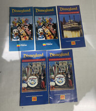 5 Disneyland Your Souvenir Guide For 1981-1982 Presented by Polaroid 81-84 kodak picture