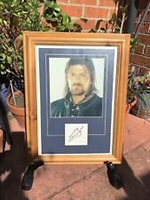 SEAN BEAN Lord of the Rings Boromir Signed Authentic Autograph Fellowship picture