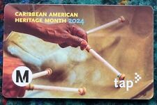 NEW Active Caribbean Heritage 2024 Los Angeles Metro LA TAP Fare Card Bus Subway picture