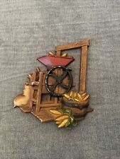 Vintage Home Call Cast Iron Wall Decor, Corn, Sheller (64) picture