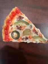 pizza magnet looks real 4 x 3 inches picture