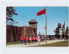 Postcard Fort Michilimackinac Mackinaw City Michigan picture
