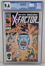 X-Factor 6 / 1st Full App. Apocalypse / Marvel Comics 1986 / CGC 9.6 picture