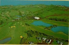 Air Aerial View Island of Kauai Princeville at Hanalei HI Postcard C17 picture