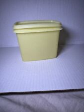 Vintage Tupperware Yellow Storage Container with Lid. 1243-5 picture