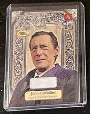 Historic DNA Prime Two John Carradine 13/17 Autographs Authentic Hair Sample picture