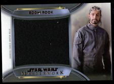 Star Wars Masterwork 2021 Topps Bodhi Rook Fabric Swatch Relic Card Collectable picture