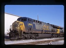 Original Railroad Slide CSX CSXT 644 AC6000CW at East St. Louis, IL picture