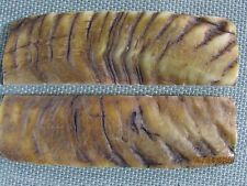 Two 5 in. Rams/Sheep  Horn  knife scales handles plates  lot - 240 picture