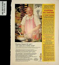 1961 Planters Peanut James Beard Oil Contest Vintage Print Ad 8017 picture