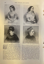 1892 English Pianist Madame Arabella Goddard picture