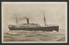 RPPC Postcard NORDDEUTSCHER LLOYD SS BREMEN Maiden Voyage July 1929 picture