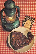 Postcard AZ: Steak, Pinnacle Peak Patio, near Scottsdale, Arizona, 1988 picture