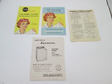 1961, SEARS KENMORE Complete Laundry Guide & Operating Instructions picture
